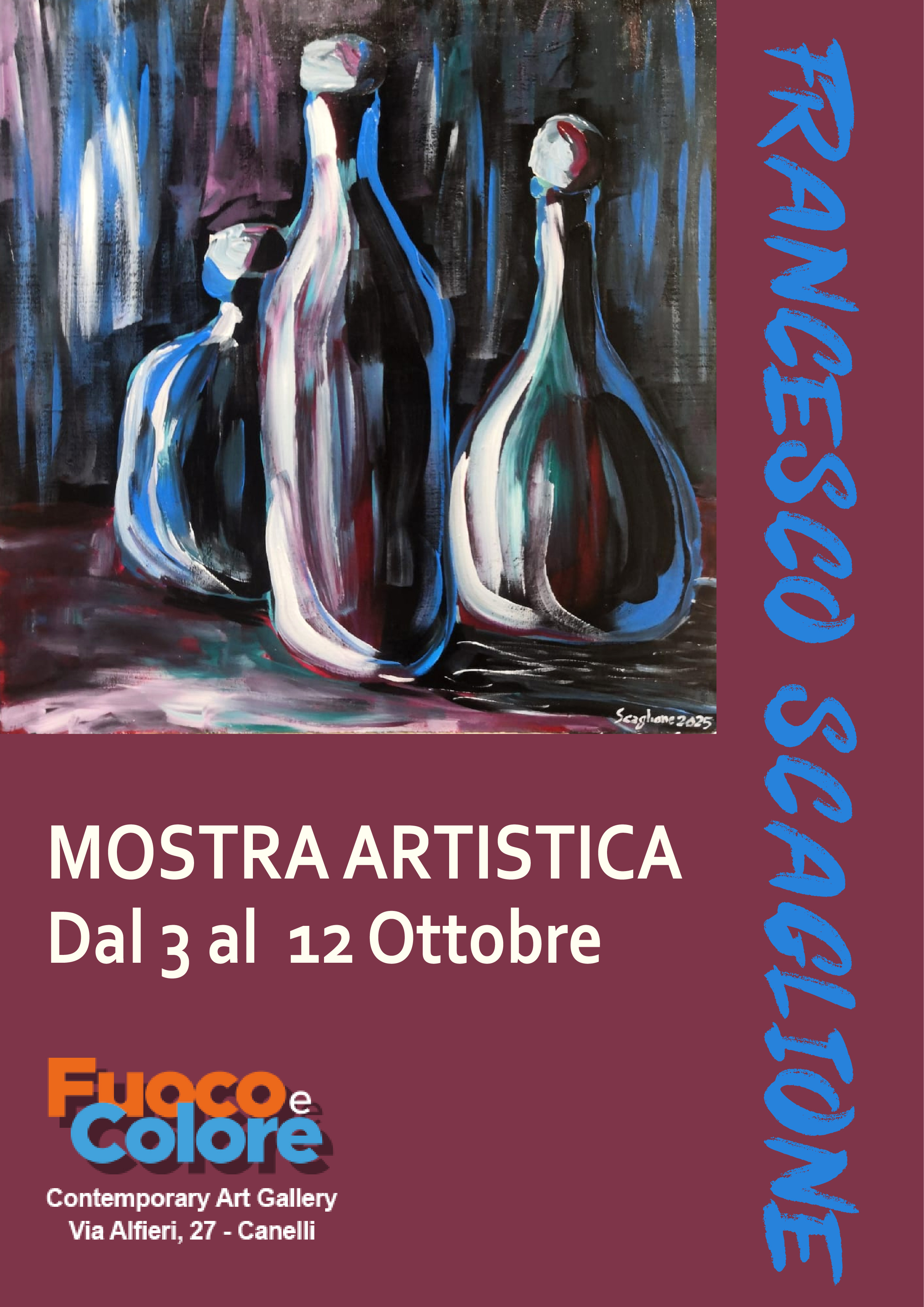 Mostra personale - Francesco Scaglione